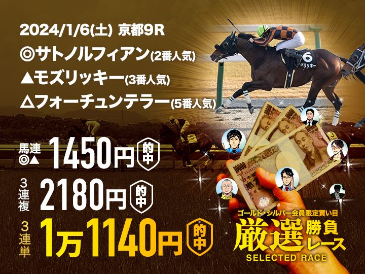 昨年も万馬券的中】大注目の大一番、そして年明けも注目情報が盛り沢山