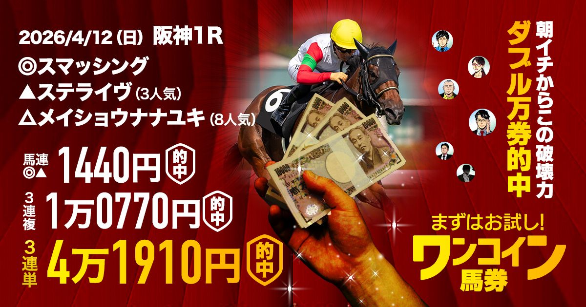 単勝43.5倍の大穴馬◎レザベーションが見事に1着！】ニュージーランド