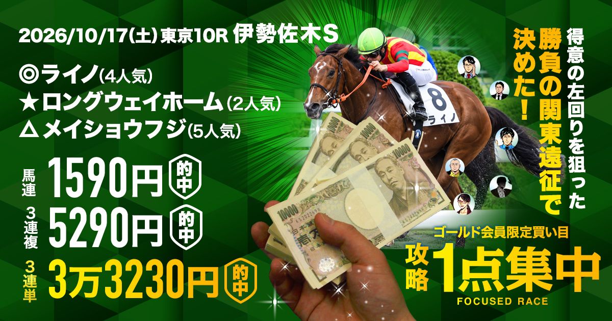 秋華賞で万馬券的中】ギャラボーグは6ヶ月半ぶりでも前走以上だった